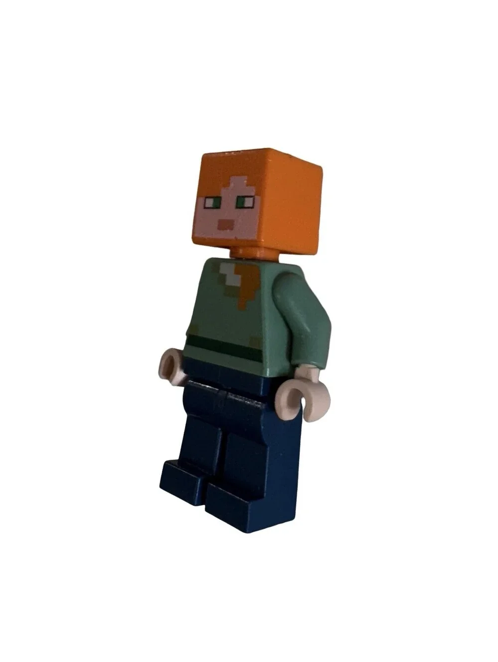 Lego Minecraft Alex MIN017 21128 21121 21169 21144 Minifigure Mini Minature
